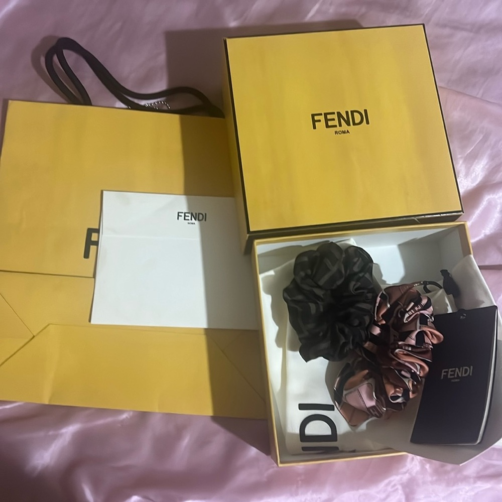 Fendi scrunchies brand new